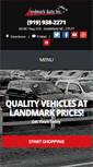 Mobile Screenshot of landmarkautoinc.com